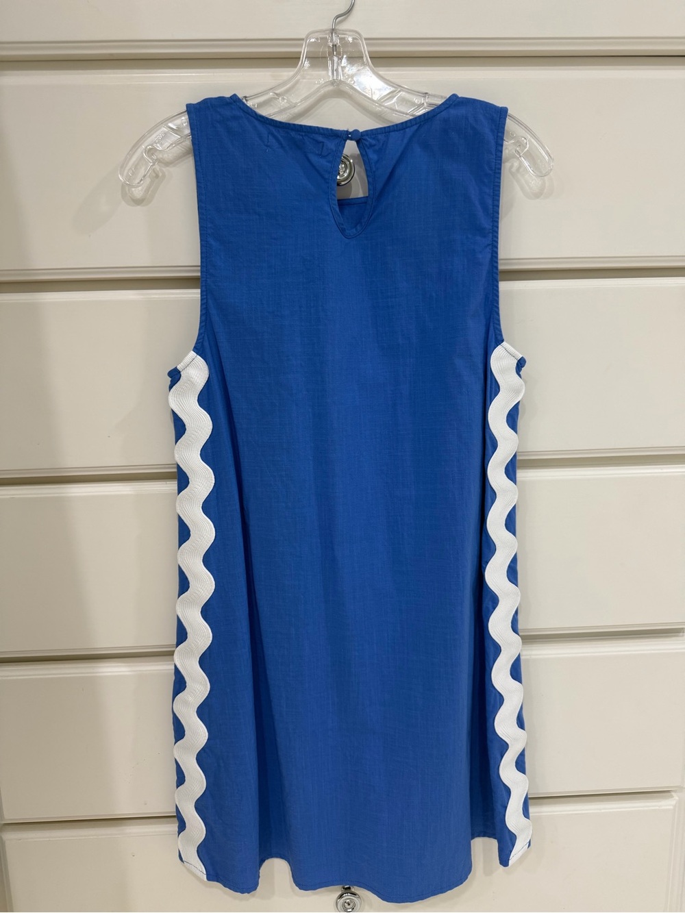 Mister Zimi Margot Mini Dress In Caribbean Ric Rac - Picture 2 of 4